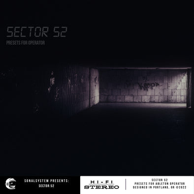Sector 52 - Presets for Operator
