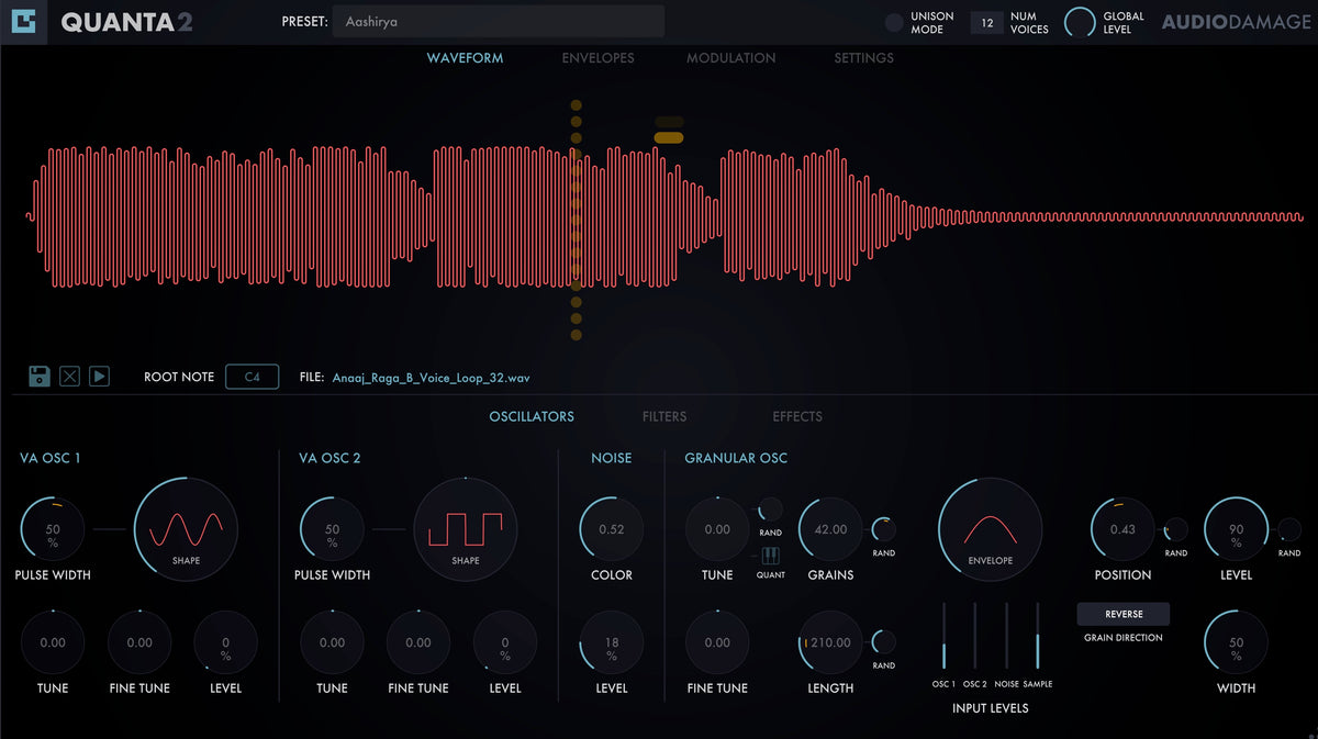 Presets for Quanta - Strung Granular vol1