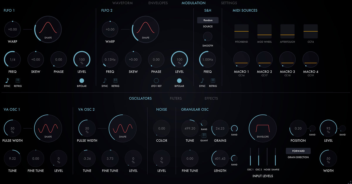 Presets for Quanta 2 - Orbit Granular vol 3