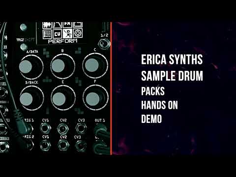 Erica Synths Sample Drum Preset Bundle | SonalSystem
