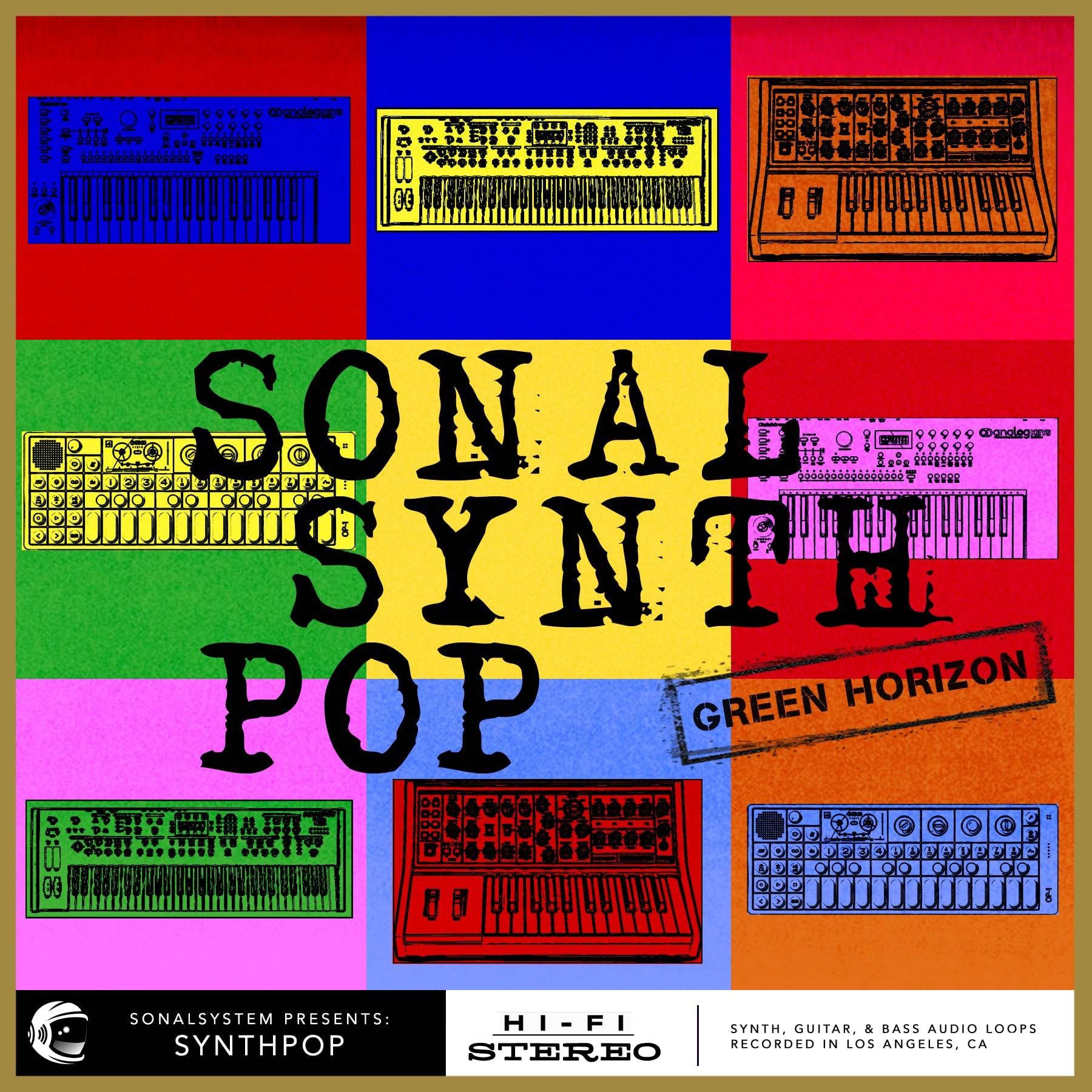 SonalSynth Pop Sample Pack Construction Kit | Synth Loops