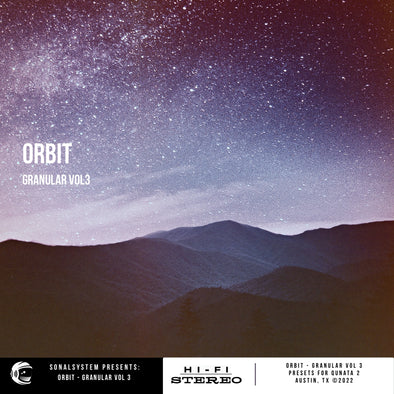 Orbit - Granular vol 3 - Presets for Quanta 2